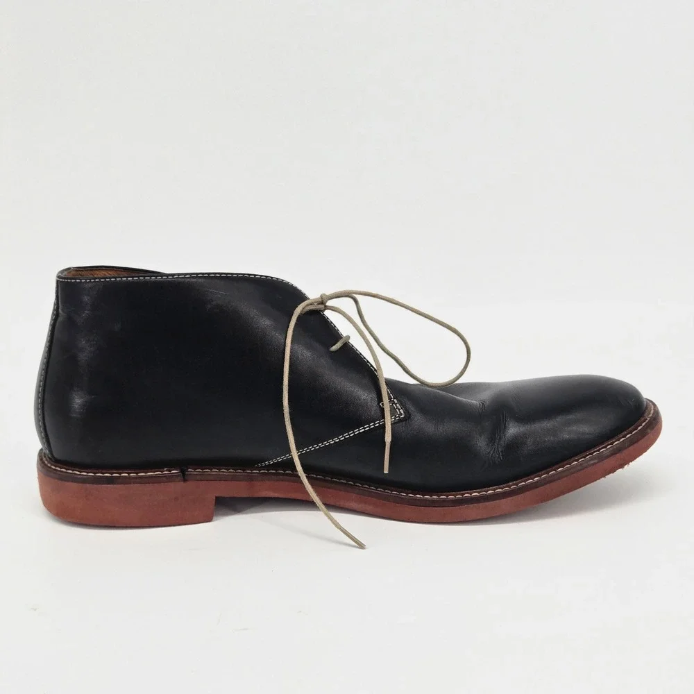 Gordon Rush Hartwell Black Leather Chukka Desert Dress Oxford Boots Men Size 11